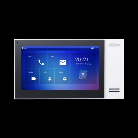 Dahua VTH2421FW-P – 7 inç Dokunmatik İç Ünite (Monitör) (Beyaz)