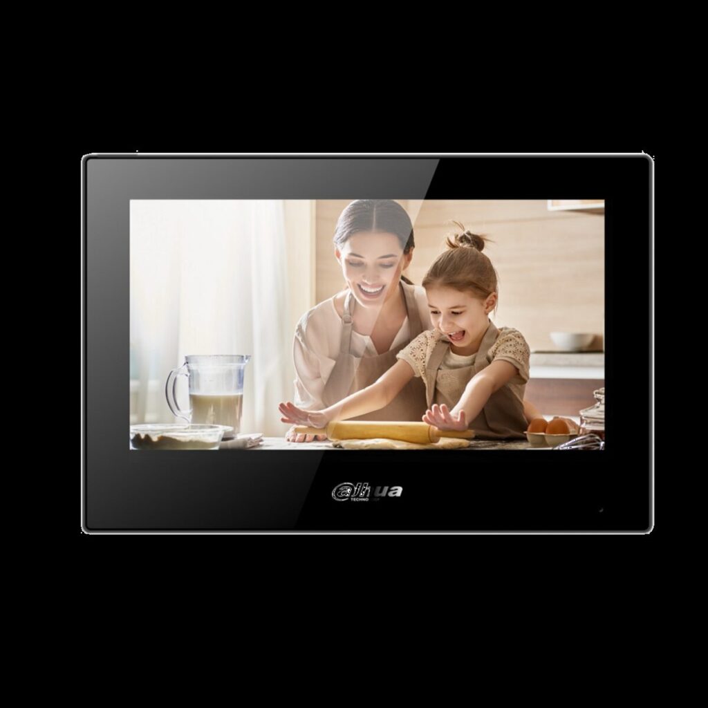 Dahua VTH5321GB-W – 7 inç Android Dijital İç Ünite (Siyah)