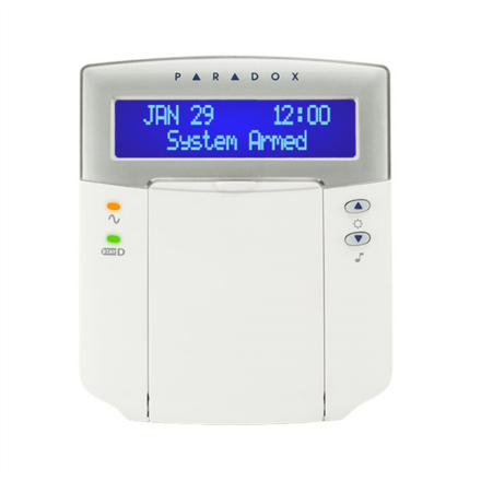 Paradox K32LCD+ – 32 Bölge Mavi LCD Tuş Takımı