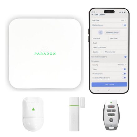Paradox M25SET – Hibrit Alarm Seti (Wi-Fi / Ethernet)
