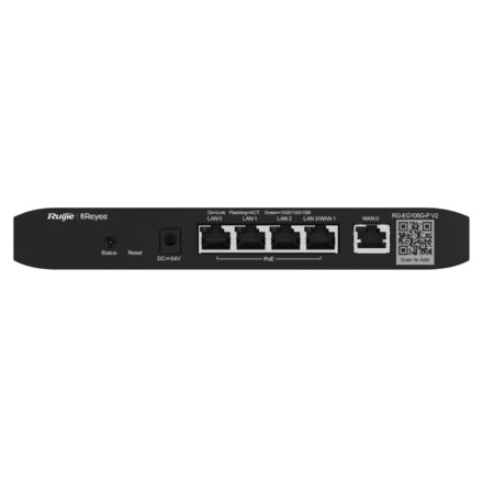 Ruijie Reyee RG-EG105G-P-V2 – 5 Port 10/100/1000 4 Port PoE(54W) 2 Port WAN Router