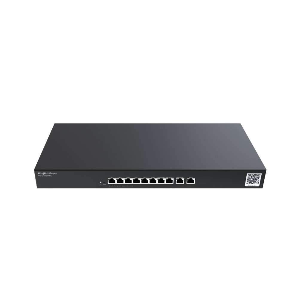 Ruijie Reyee RG-EG310GH-E – 10 Port 10/100/1000 1.5GBPS 350 Kullanıcı 64VPN Router