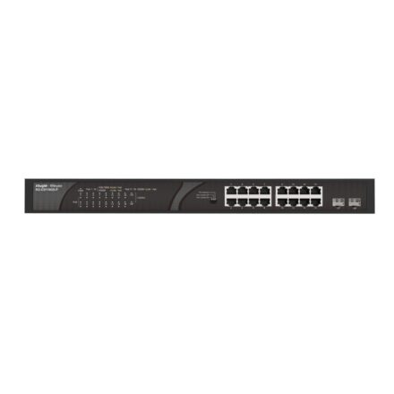 Ruijie Reyee RG-ES118GS-P – 16 Port 10/100/1000 2xSFP 16xPoE 247W Yönetilemez Switch