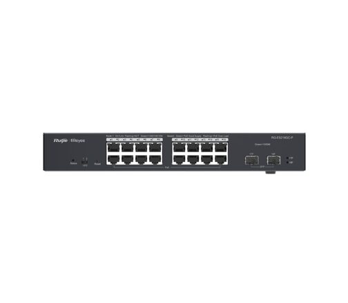 Ruijie Reyee RG-ES218GC-P – 16 Port 10/100/1000 +2SFP 16xPoE 240W Yönetilebilir Switch