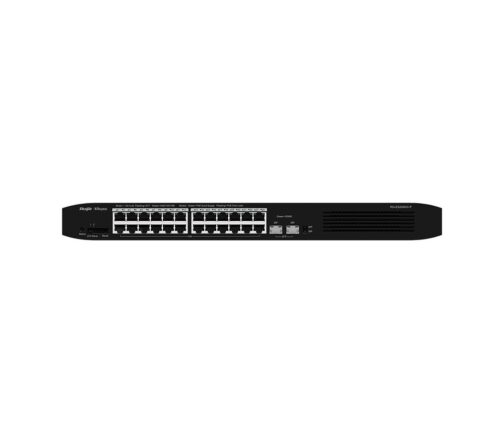 Ruijie Reyee RG-ES226GC-P – 24 Port 10/100/1000 +2SFP PoE 370W Bulut Yönetilebilir Switch