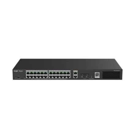 Ruijie Reyee RG-ES228GS-P – 26 Port Gigabit 24xPoE 370W 2xRJ-45 2xSFP Yönetilebilir Switch