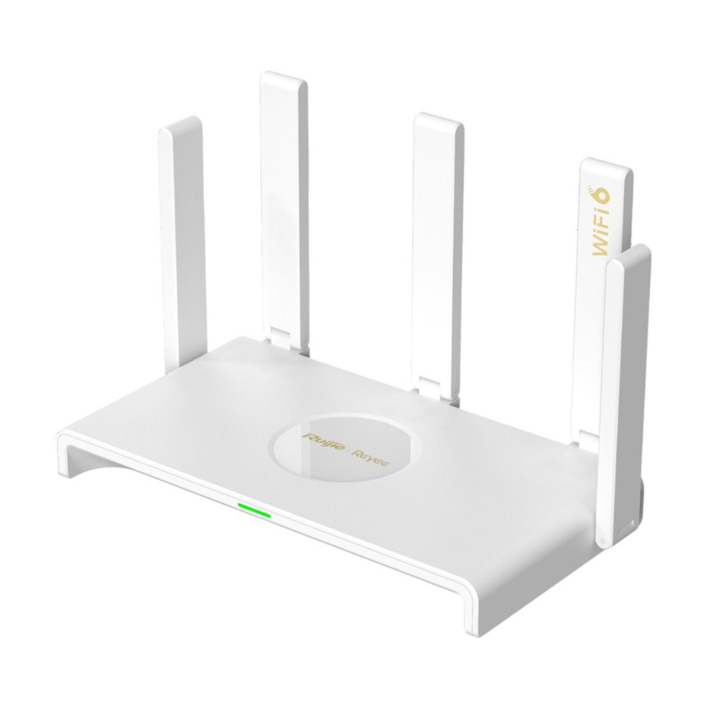 Ruijie Reyee RG-EW3000GX – 5 Port Wi-Fi 6 3000M 3000Mbps 5GHz 5x5dBI Router
