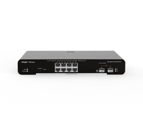 Ruijie Reyee RG-NBS3100-8GT2SFP-P – 8 Port 10/100/1000+2SFP PoE 125W Yönetilebilir Switch