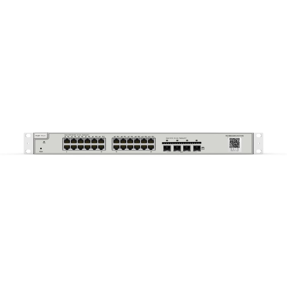 Ruijie Reyee RG-NBS3200-24GT4XS-P – 24 Port 10/100/1000 4X10G SFP +370W PoE Switch