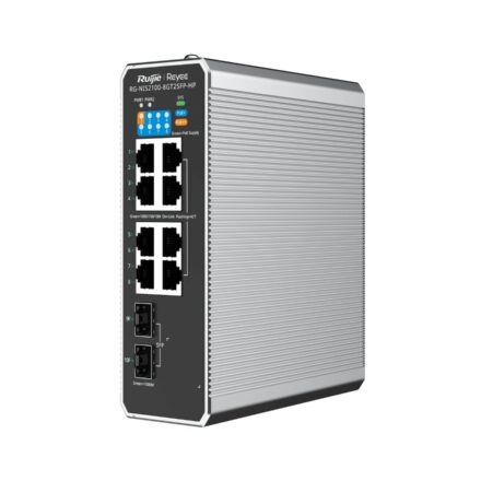 Ruijie Reyee RG-NIS2100-8GT2SFP-HP – 8 Port 10/100/1000 PoE 240W +2SFP Endüstriyel Switch