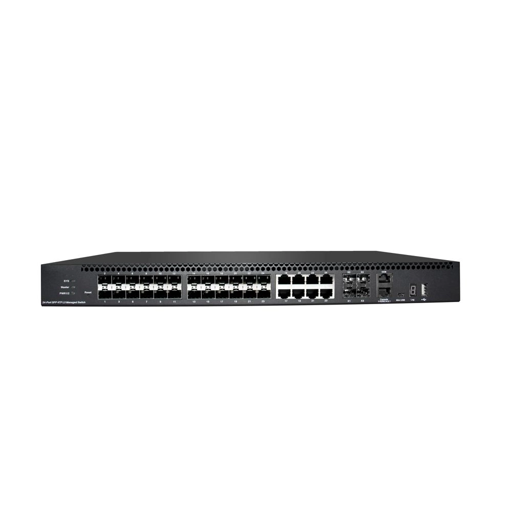 Tiandy TS-5024SFP-8G-4SFP10-L3 – 24 Port SFP + 4 Port 10 Gbps SFP + 8 Port + Layer 3 Toplama Switch