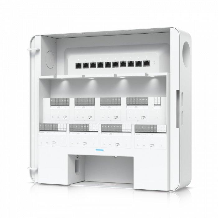 Ubiquiti EAH-8 – UniFi Enterprise Access Hub, 8 Kapılı Kurumsal Geçiş Kontrol Merkezi