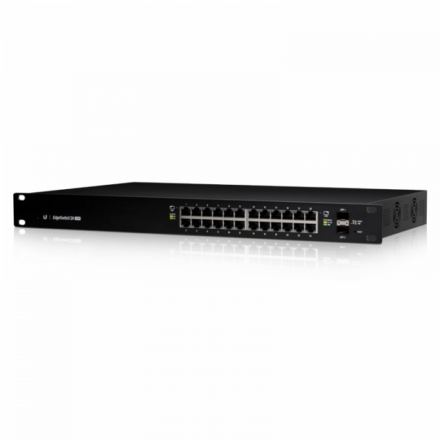 Ubiquiti ES-24-250W – Es 24 250W 24 Port 10/100/1000Mbps Gigabit Ethernet Edge Switch