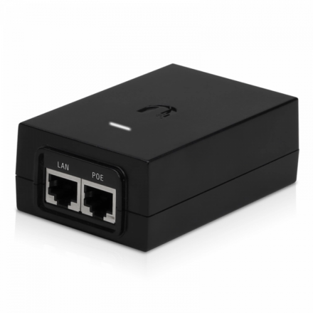 Ubiquiti POE-48-24W-G – POE 48 24W G, PoE Adaptör – Enjektör, 48V, 0,5A, 24W, Gigabit 802.3af
