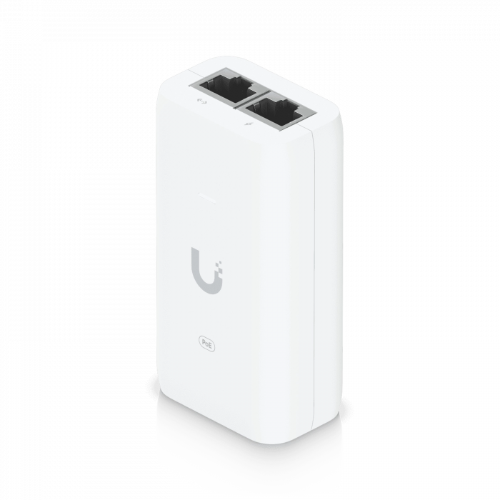 Ubiquiti U-PoE – U PoE 802.3af PoE Gigabit Yüksek Performans ve Kaliteli PoE Adaptör Enjektör