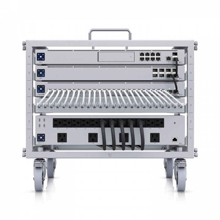 Ubiquiti U-Rack-6U-TL – UniFi U Rack 6U TL, 6U Dikili Tip Rack veya Duvar Tipi Kabinet