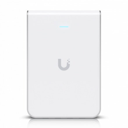 Ubiquiti U6-IW – U6 IW, Access Point, UniFi6 In-Wall, WiFi 6 Dual Band, 1x GbE PoE In, 4x GbE PoE Out
