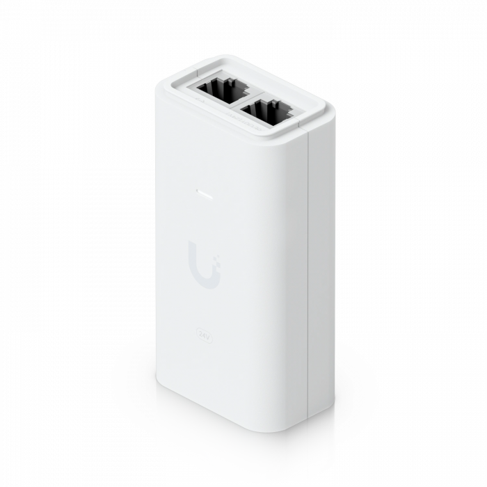 Ubiquiti UACC-Adapter-PoE-24-12W – UACC-Adapter-PoE-24-12W, 24V 0.5A 12W 2.5GbE Pasif PoE Adaptör (Beyaz)