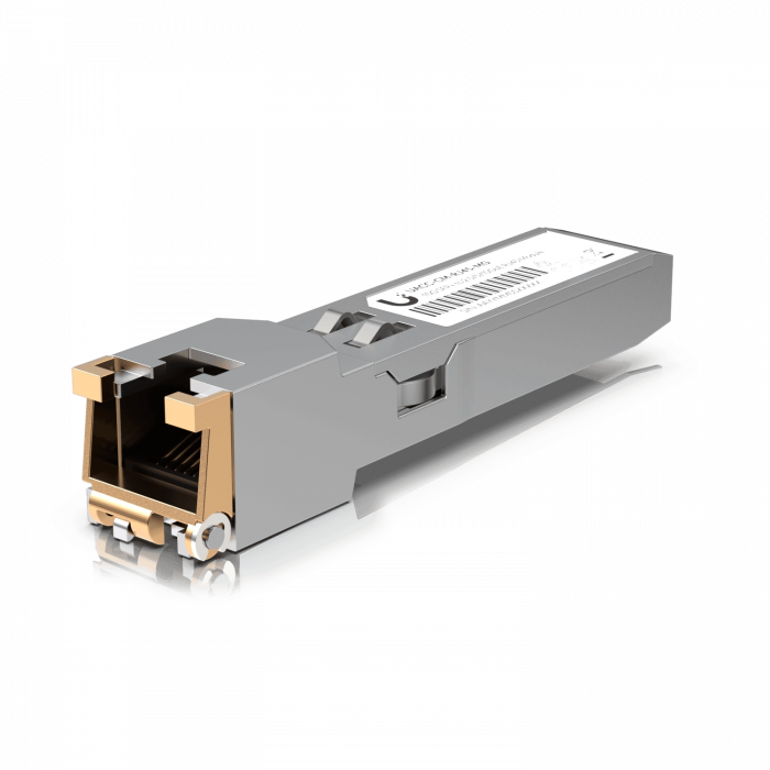 Ubiquiti UACC-CM-RJ45-MG – UniFi UACC CM RJ45 MG 10 GbE RJ45 SFP+ To Ethernet, SFP+ to RJ45 Adaptör Fiber Modül