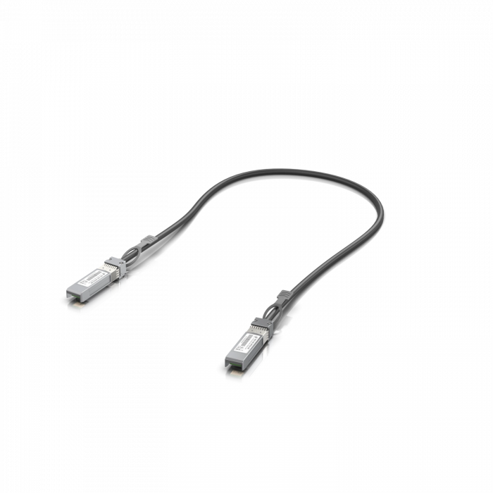 Ubiquiti UACC-DAC-SFP28-0.5M – 25G SFP28 Direct Attach Cable (DAC) – 0.5 Metre Siyah