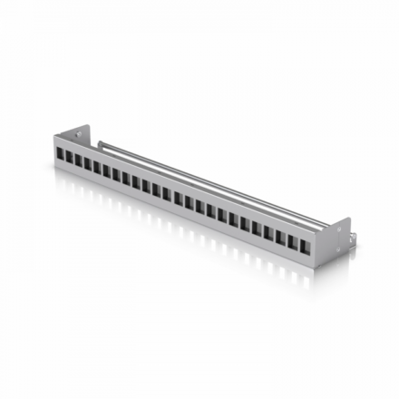 Ubiquiti UACC-Rack-Panel-Patch-Blank-24 – UniFi 24-Port Keystone Patch Panel Tüm Markalarla Uyumlu UACC-Rack-Panel-Patch-Blank-24