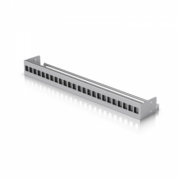 Ubiquiti UACC-Rack-Panel-Patch-Blank-24 – UniFi 24-Port Keystone Patch Panel Tüm Markalarla Uyumlu UACC-Rack-Panel-Patch-Blank-24