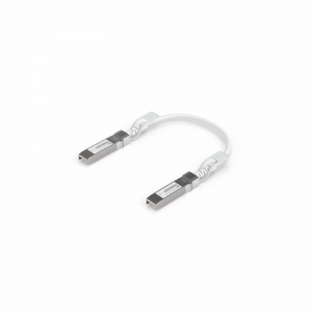 Ubiquiti UACC-Uplink-SFP28-0.15M – UniFi 25G / 10G SFP28 Auto DAC Kablo – 0.15 Metre (15 cm) Beyaz
