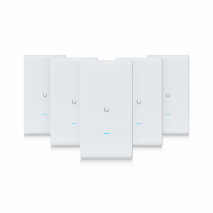 Ubiquiti UAP-AC-M-PRO-5 – UAP AC M PRO 5 Mesh, UniFi, MIMO, Dual Bant, AC1750, 2* RJ45 1000 Mb/s, PoE, 5’li paket