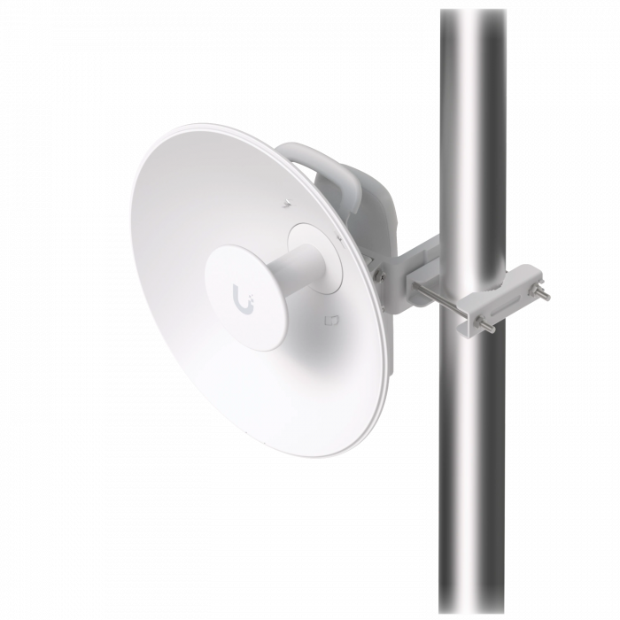 Ubiquiti UISP-Dish-Mini – UISP Dish Mini, 6 GHz Uyumlu 26 dBi Kompakt PtP Anten (42 cm)