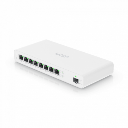 Ubiquiti UISP-S – UISP Switch, 8-Port 24V Pasif PoE WISP Switch (10G SFP+)