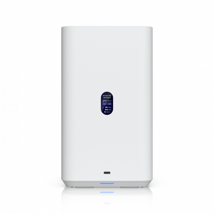Ubiquiti UNAS-2-W – UniFi UNAS-2 Beyaz – 2 Diskli 2.5G Masaüstü Ağ Depolama (NAS)