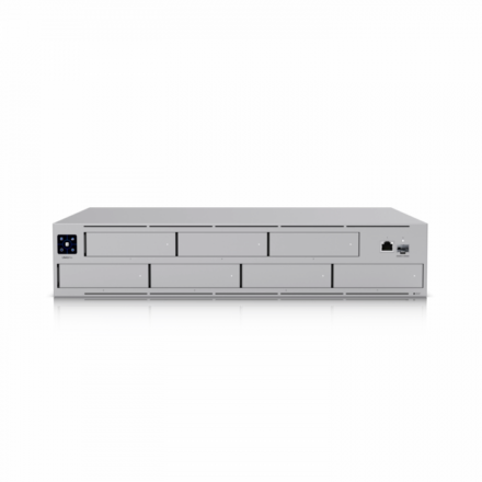 Ubiquiti UNAS-Pro – UniFi UNAS Pro, NAS Server, 2U, 7x HDD, 1x 10G SFP+, 1x GbE RJ45 NAS Depolama
