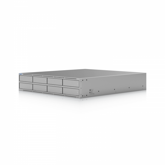 Ubiquiti UNAS-Pro-8 – UniFi NAS Pro 8, 8 Diskli, 10G Yedekli Güçlü Depolama