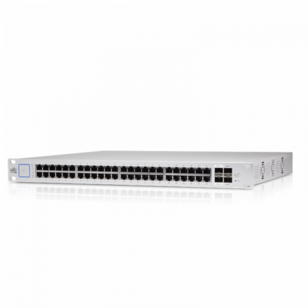 Ubiquiti US-48-500W – UniFi Switch 48 500W, 48-Port PoE+ & 24V Pasif PoE Switch (10G SFP+)