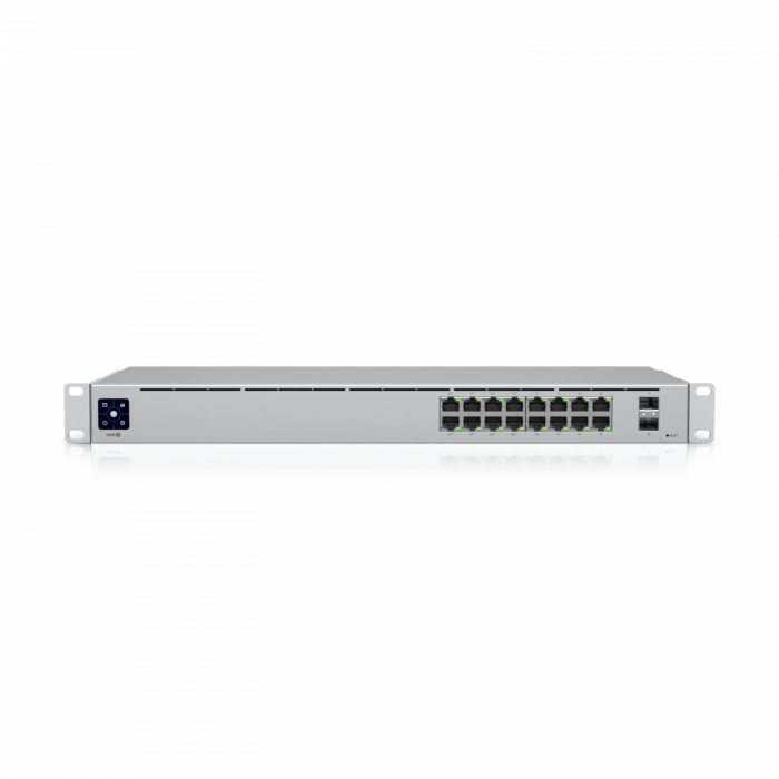 Ubiquiti USW-16-POE – UniFi Switch 16 PoE, 16-Port Gigabit, Fansız PoE+ Switch