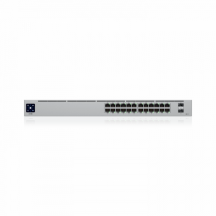 Ubiquiti USW-24-PoE – UniFi Switch 24 PoE, 24-Port 95W Gigabit Layer 2 PoE+ Switch