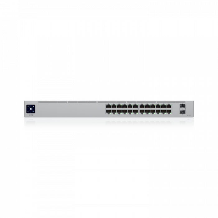 Ubiquiti USW-24-PoE – UniFi Switch 24 PoE, 24-Port 95W Gigabit Layer 2 PoE+ Switch