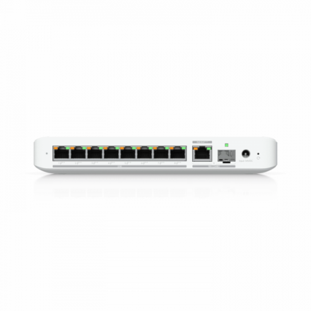 Ubiquiti USW-Flex-2.5G-8-PoE – UniFi USW Flex 2.5G 8 PoE, 8 Port 2.5G Ethernet, 1 Port Combo 10G SFP+ & 10Gbe Ethernet PoE in Swtich