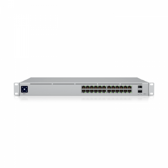 Ubiquiti USW-PRO-24 – UniFi Switch Pro 24, Layer 3, Fansız 24-Port 10G SFP+ Switch