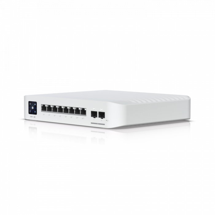 Ubiquiti USW-Pro-8-PoE – UniFi Switch Pro 8 PoE, 8-Port Layer 3 PoE++ & 10G SFP+ Switch