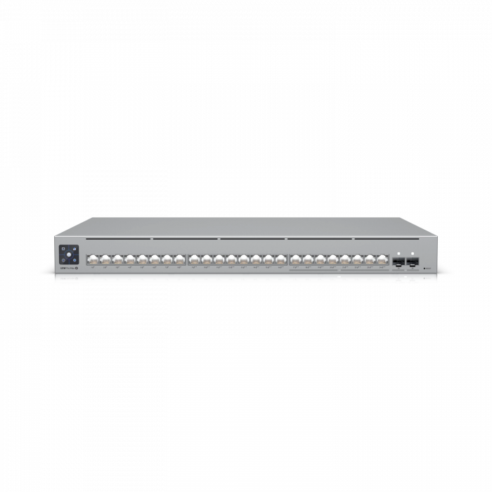Ubiquiti USW-Pro-Max-24-PoE – UniFi Switch Pro Max 24 PoE, 24-Port 2.5GbE Layer 3 PoE++ Etherlighting™ (400W) Switch