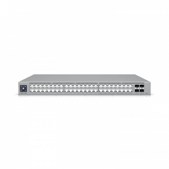 Ubiquiti USW-Pro-Max-48-PoE – UniFi Switch Pro Max 48 PoE, RGB Etherlighting & 2.5GbE PoE++ Switch