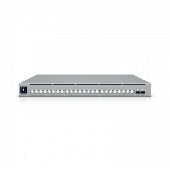 Ubiquiti USW-Pro-XG-24 – UniFi Pro XG 24-Port Switch, 10G/2.5G Layer 3 Etherlight Switch