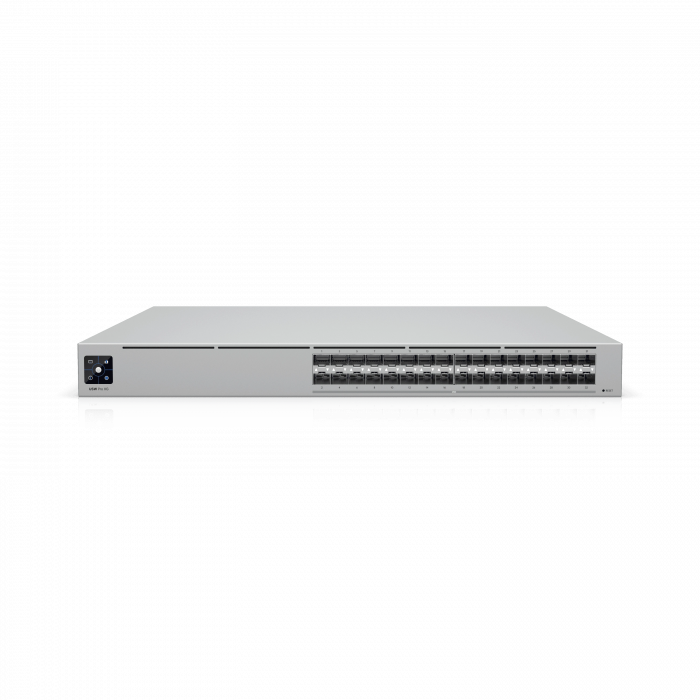 Ubiquiti USW-Pro-XG-Aggregation – UniFi Switch Pro XG Aggregation, 32 Port 25G SFP28 Omurga Switch (Etherlighting)