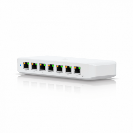 Ubiquiti USW-Ultra-210W – UniFi Switch Ultra 210W, 8-Port Kompakt, 202W PoE+ Switch