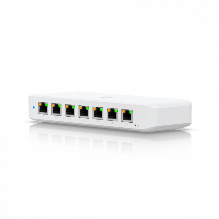 Ubiquiti USW-Ultra-210W – UniFi Switch Ultra 210W, 8-Port Kompakt, 202W PoE+ Switch