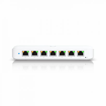 Ubiquiti USW-Ultra-(42W) – UniFi Switch Ultra, PoE+ Passthrough & PoE++ Destekli Switch