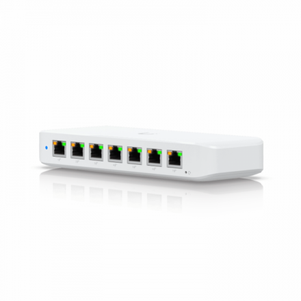 Ubiquiti USW-Ultra-60W – UniFi Switch Ultra 60W, 8-Port Kompakt 52W PoE+ Switch