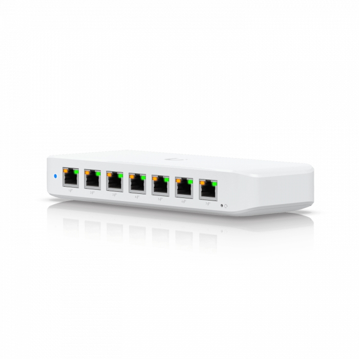 Ubiquiti USW-Ultra-60W – UniFi Switch Ultra 60W, 8-Port Kompakt 52W PoE+ Switch