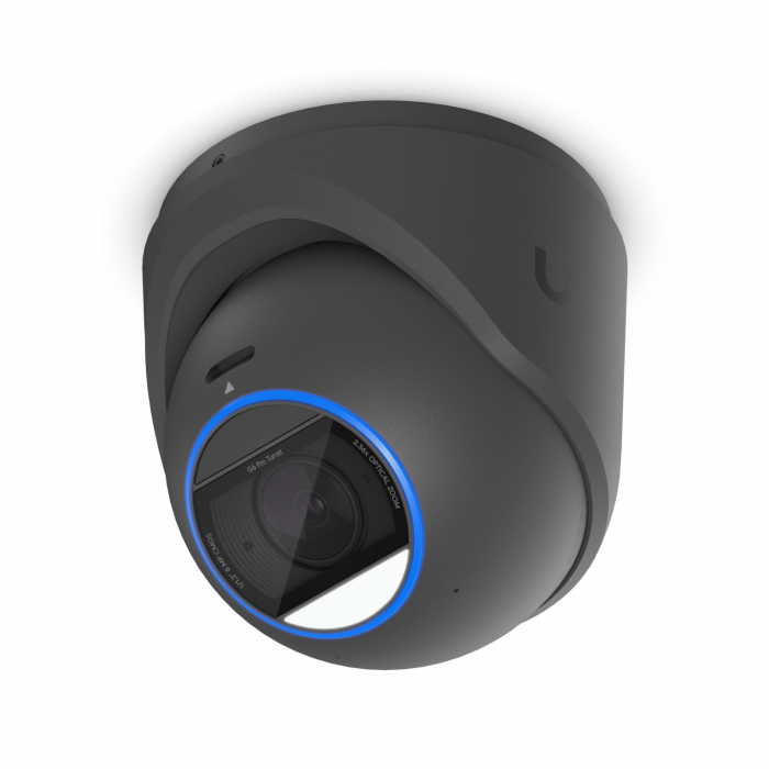 Ubiquiti UVC-G6-Pro-Turret-B – UniFi Protect G6 Pro Turret Kamera – 4K AI, 2.36x Optik Zoom (Siyah)